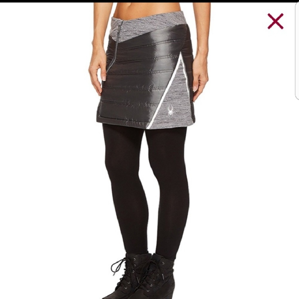 NWT Gray SPYDER Insulated Skirt size 4
